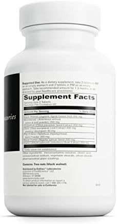 Davinci Labs Virashield Dietary Supplement To Support Detox Immune System And Healthy Gi Function With Black Walnut Wormwood Olive Leaf Pau D'Arco And More Gluten 120 Tablets