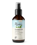 Sky Organics Vitamin E Oil Blend For Face, Organic Antioxidant Facial Oil, 30,000 Ius To Deliver Reparative Moisture And Soothe Dry, Damaged Skin, 100% Pure & Cold-Pressed, 3.97 Fl Oz, 117 Ml
