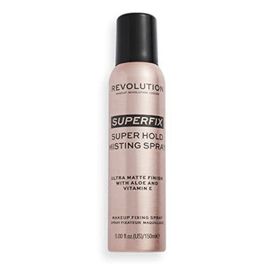 Revolution Beauty London Revolution Beauty Superfix Misting Makeup Setting Spray Ultra Matte & Shine Finish Long Lasting Wear Infused With Vitamin E 5 Fl. Oz.