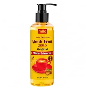 MONKSHUSHU Caramel Allulose Syrup 18.7 Fl Oz for coffee, drinks - Keto Diet, Vegan friendly, Diabetes-Safe - Zero Calorie, Liquid type Sugar Substitute - Monk Fruit - Gluten Free, 0g Net Carbs, Non-GMO