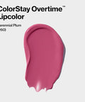 Revlon Liquid Lipstick With Clear Lip Gloss Colorstay Overtime Lipcolor Dual Ended With Vitamin E 260 Perennial Plum 0.07 Fl Oz