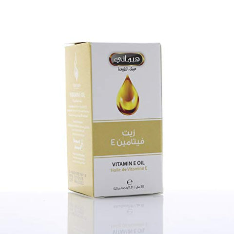 Hemani Vitamin E Oil 30Ml (1 Fl Oz) 100% Edible Oil Essential Fatty Acid Dietary Supplement
