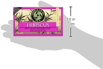Triple Leaf Tea Bags Hibiscus White Mulberry, 1.34 Oz, 20 Count