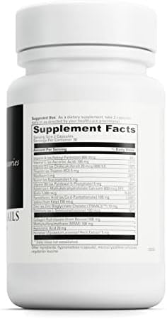 Davinci Labs Hair Skin & Nails Helps Support Shiny Hair Strong Nails & Healthy Skin With Collagen Biotin Hyaluronic Acid & More 60 Capsules (30 Servings)