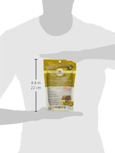 Ecoideas Organic Ft Ginger Coconut Sugar, 227g