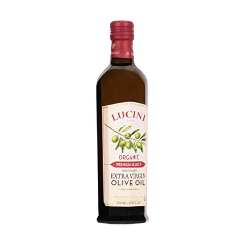 Lucini, Extra Virgin Olive Oil Collection (Premium Select Organic, 500 mL (Pack of 1))