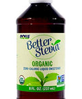 NOW FOODS ORGANIC BETTER STEVIA 8 OUNCE 2PACK