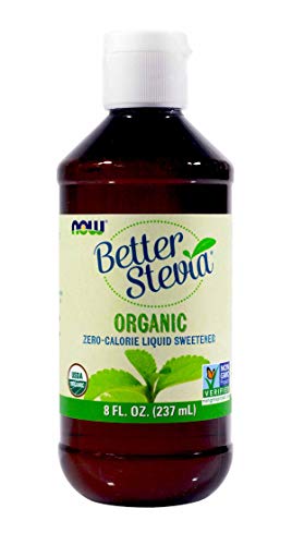 NOW FOODS ORGANIC BETTER STEVIA 8 OUNCE 2PACK