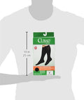 Curad Knee High Compression Hosiery 15-20 mmHg Black Size B (M) Medical Grade Support Stockings