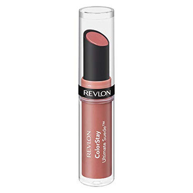 Revlon Lipstick Colorstay Ultimate Suede Lipstick High Impact Lip Color With Moisturizing Creamy Formula Infused With Vitamin E 025 Socialite 0.09 Oz