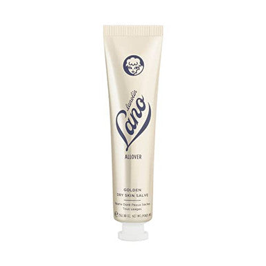 Lanolips Golden Dry Skin Salve - Lanolin Oil Healing Ointment With Vitamin E & Manuka Honey - Body Moisturizer For Dry Skin - Relief For Dry Hands & Cracked Lips - Dermatologist Tested (25G)
