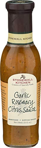 Stonewall Kitchens Garlic Rosemary Citrus Sauce 11-Ounce Jars (Pack of 6)