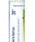 Boiron Vipera Berus 30C For Painful Legs Improved By Elevation 80 Pellets