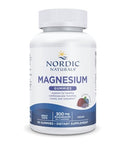 Nordic Naturals Magnesium Gummies For Adults Blueberry Lavender Flavor - 60 Gummies - Vegan Magnesium Supplement For Mind Mood And Cardiovascular Support - Non-Gmo 20 Servings