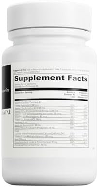 Davinci Labs Daily Best Prenatal With Probiotics Prenatal Multivitamin & Multimineral Helps Support Prenatal Health With Folate Choline Iron & More 60 Capsules (30Day Supply)