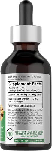 Horbaach Burdock Root Tincture 2 Fl Oz