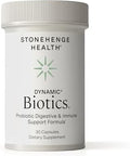 Stonehenge Health Probiotics 55 Billion Cfu 16 Strains Prebiotic Synbiotics Dynamic Biotics Lactobacillus Acidophilus Delayed Release Shelf Stable Nongmo Gluten Veggie Capsule