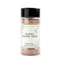 Organic Hulled Sesame Seeds 18 oz - White Sesame Seeds Organic - For Cooking, Baking and Garnishing - USDA Organic, Gluten-Free, Non-GMO - The Holly Tree