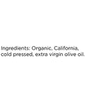 California Organic Extra Virgin Olive Oil (16.9 Fluid Ounce) Glass Bottle by O Olive