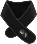 Rohvemj Cordless Neck Massager With Heat Red Light Therapy For Neck Neck Heating Pad For Pain Heated Neck Wrap 660Nm 850Nm Fsa Eligible Hsa Heated Neck Massager 3000Mah Battery Black