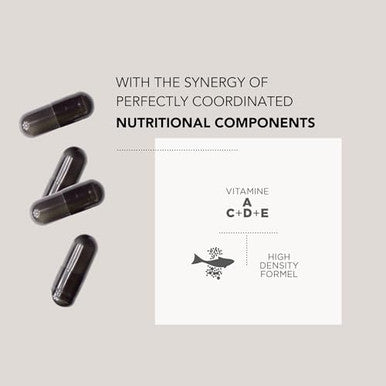 Hech Caviar Collagen Capsules - Beauty Supplement With 2000 Mg Marine Collagen Peptides Caviar Extract And Vitamin Complex