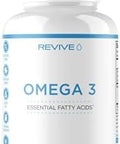 Revive Md Omega 3 Fish Oil Supplements For Men & Women " Softgels With Epa & Dha Fatty Acids For Healthy Skin & Joints Heart & Brain Support " Veganfriendly Gluten (120 Softgels)