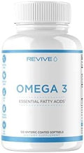 Revive Md Omega 3 Fish Oil Supplements For Men & Women " Softgels With Epa & Dha Fatty Acids For Healthy Skin & Joints Heart & Brain Support " Veganfriendly Gluten (120 Softgels)