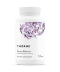Thorne - Stress Balance - Adrenal Support Supplement With B Vitamins Vitamin C Ashwagandha Ginseng & Zinc - Third-Party Certified - Gluten Dairy & Soy-Free 60 Capsules