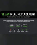 Vegan Meal Replacement Shake (Chocolate Silk) | Protein Boost, Diet Friendly, Gluten Free, Vegan Powder for Muscle Building | Organic Plant Based Wheat free Protein Vegan Powder