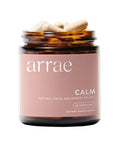 Arrae Calm Cortisol Manager 60 Stress and Panic Relief Capsules Mood Support Supplement w L Theanine Inositol Passionflower and Magnesium to Help You Feel Zen