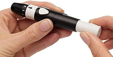 Ascensia Microlet Next Adjustable Lancing Device 5 Depth Settings