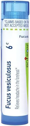 Boiron Fucus Vesiculosus 6C For Headaches In The Forehead 80 Pellets