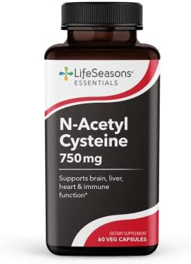 Lifeseasons Purit With Nacetyl Cysteine Boost Supports Liver & Lung Detoxification 120 Capsules