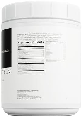 Davinci Labs Vegan Protein Protein Powder Supplement Supports Muscle & Tissue Repair Vegan Protein Supplement With Pea Protein & Flax Seed Creamy Chocolate 15 Servings (477 G)