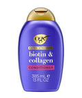 Ogx Extra Strength Biotin And Collagen Conditioner 13 Fl Oz Sulfate- Thicker Fuller Hair