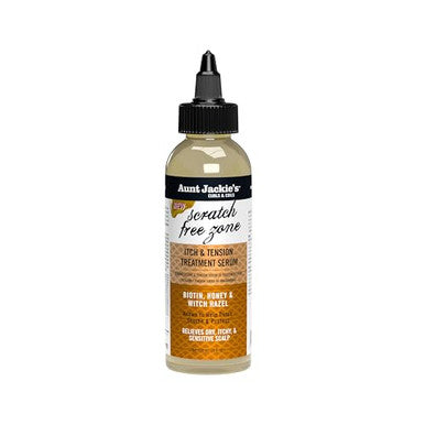Aunt Jackie'S Braid + Twist Collection Scratch Zone & Scent-Sational With Witch Hazel Biotin And Honey 4 Fl Oz (2 Products)