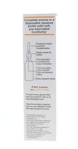 Fleet Mineral Oil Enema 4.5 Ounce (Pack Of 6)