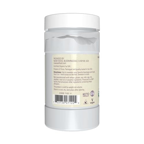 NOW Foods, Organic Monk Fruit Extract Powder, Zero-Calorie, 3.7 oz