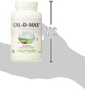 Maxi Health Cal-D-Max - Calcium Citrate - with Vitamin D3 - Bone Support - 120 Capsules - Kosher