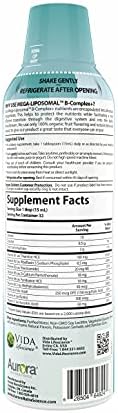 Aurora Nutrascience Vitality Duo Bundle Mega Liposomal Vitamin C 3000 mg per Serving and Mega Liposomal BComplex