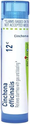 Boiron Cinchona Officinalis 30C Homeopathic Medicine For Diarrhea With Gas & Bloating 80 Pellets