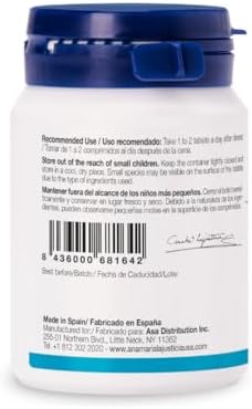 Ana MaraA Lajusticia Tryptophan With Magnesium + Vit B6 & Melatonin. Induces Sleep And Improves Sleep Quality. Study Support. Supplement By Ana Maria Lajusticia. 60 Tablets