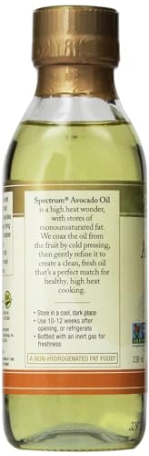 Spectrum Naturals Refined Avocado Oil, 8 oz