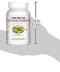 Maxi Health Premiumcomplex Digestive Enzymes Aids Dairy & Fats 60 Count