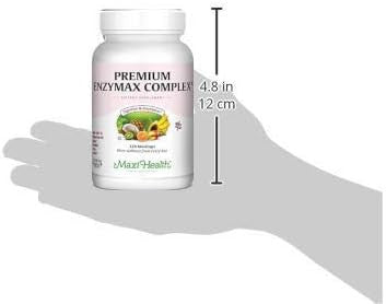 Maxi Health Premiumcomplex Digestive Enzymes Aids Dairy & Fats 60 Count