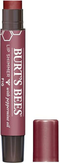 Burt'S Bees Lip Balm Moisturizing Lip Shimmer For Women For All Day Hydration With Vitamin E & Coconut Oil 100% Natural Fig 0.09 Ounce