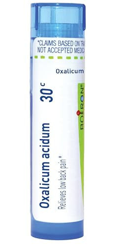 Boiron Oxalicum Acidum 30C For Lower Back Pain 80 Pellets