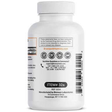 Bronson Vitamin B6 Pyridoxine - 100 mg 100 Count