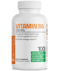 Bronson Vitamin B6 Pyridoxine - 100 mg 100 Count