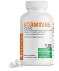 Bronson Vitamin B6 Pyridoxine - 100 mg 100 Count